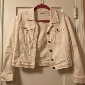 White Blank NYC Denim Jacket